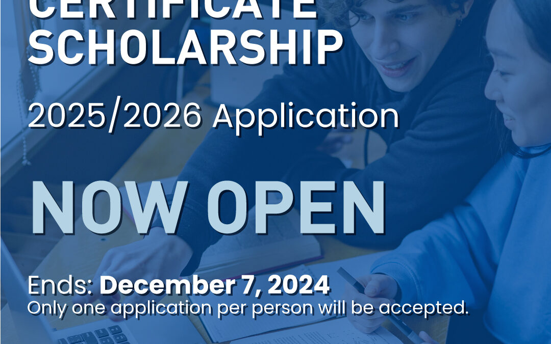 2025 APPLICATION IS NOW OPEN!