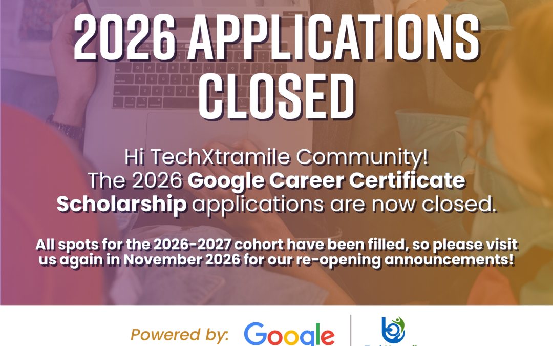 2026/2027 APPLICATION IS NOW CLOSED!